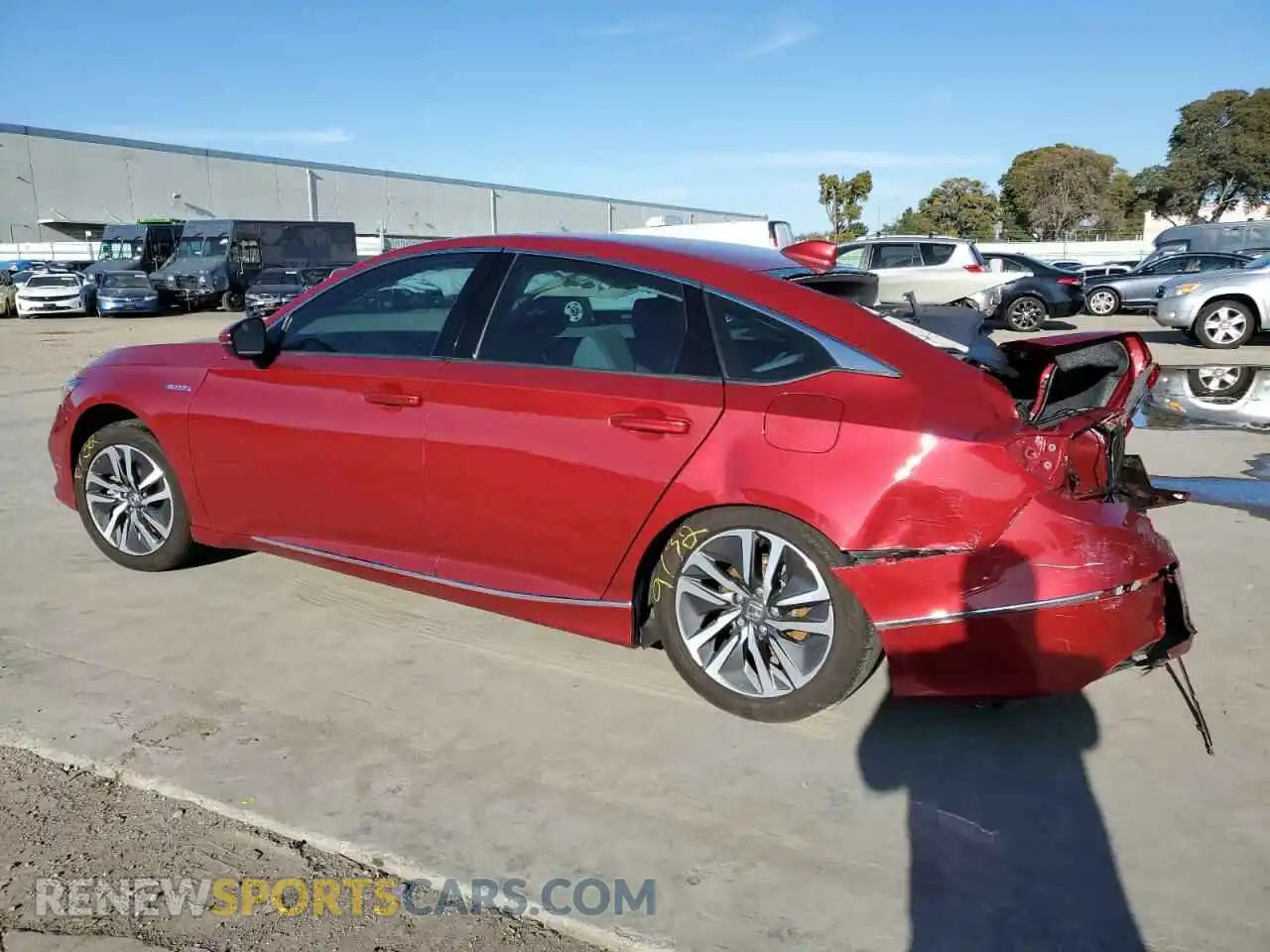 2 Photograph of a damaged car 1HGCV3F59MA022826 HONDA ACCORD 2021