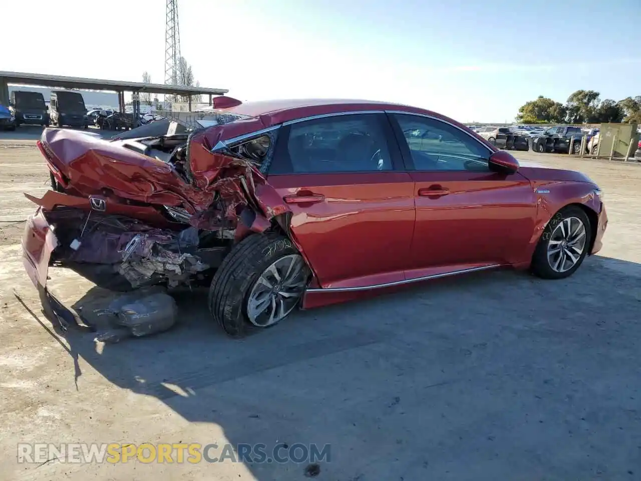 3 Photograph of a damaged car 1HGCV3F59MA022826 HONDA ACCORD 2021
