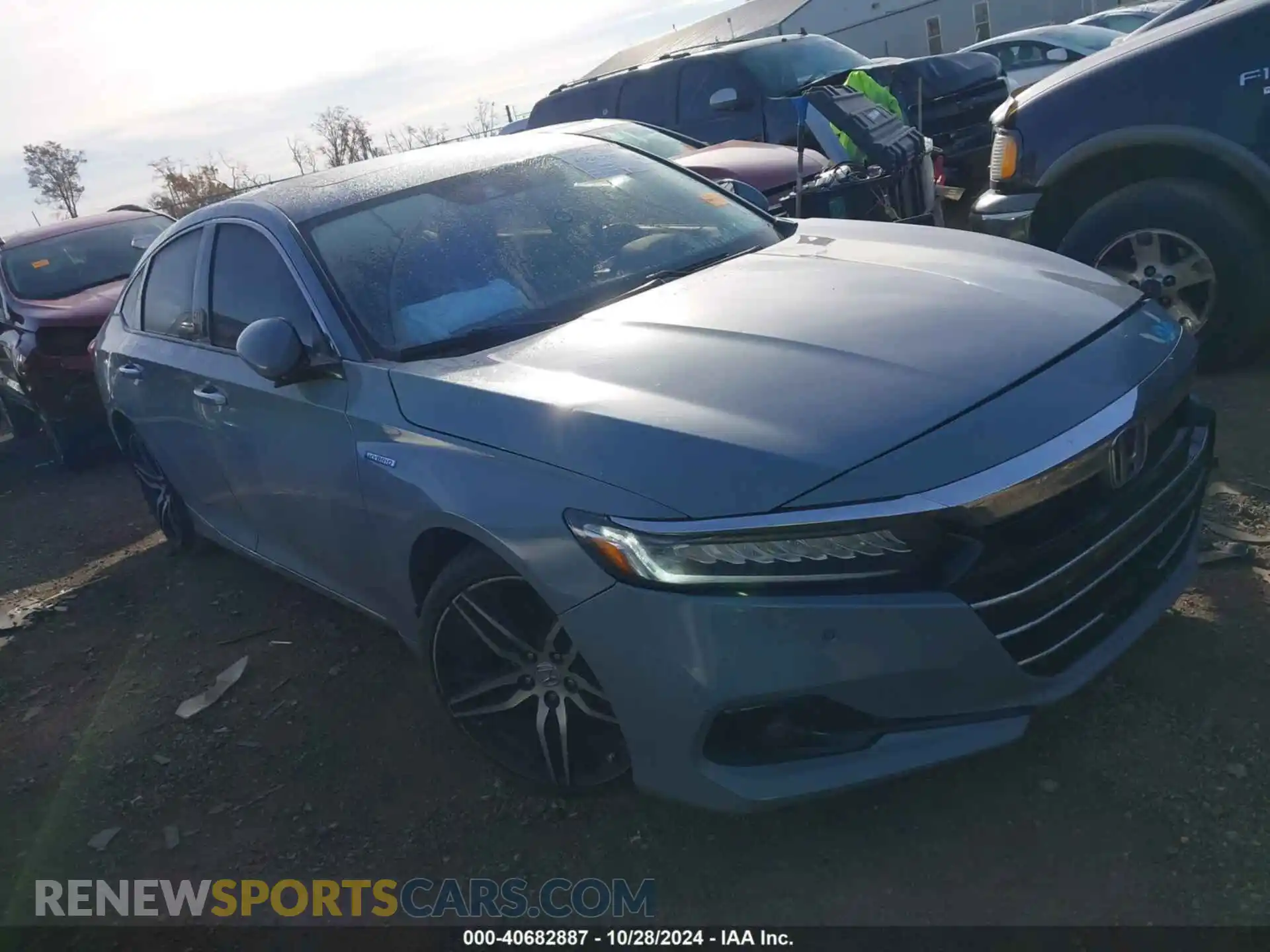 1 Photograph of a damaged car 1HGCV3F91MA002413 HONDA ACCORD 2021