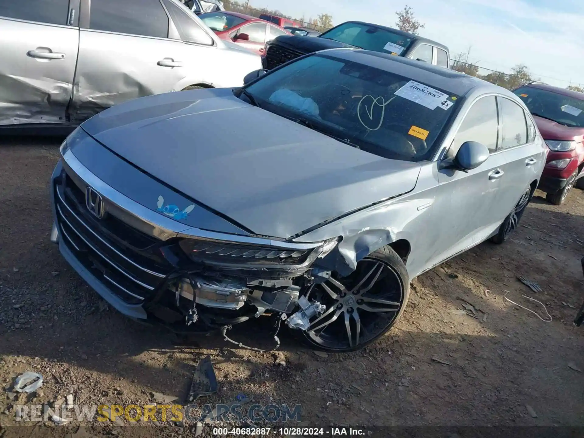 2 Photograph of a damaged car 1HGCV3F91MA002413 HONDA ACCORD 2021