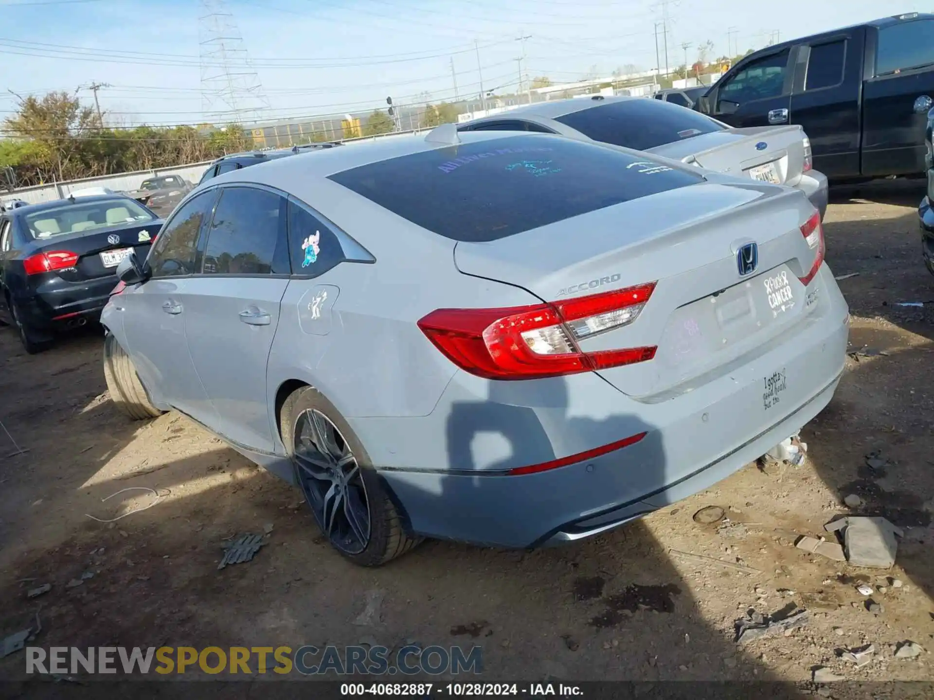 3 Photograph of a damaged car 1HGCV3F91MA002413 HONDA ACCORD 2021