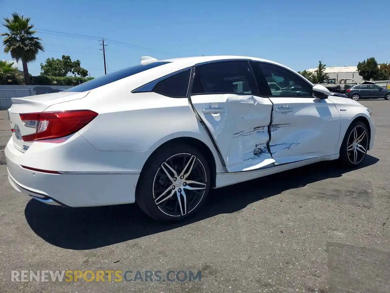 3 Photograph of a damaged car 1HGCV3F91MA016280 HONDA ACCORD 2021