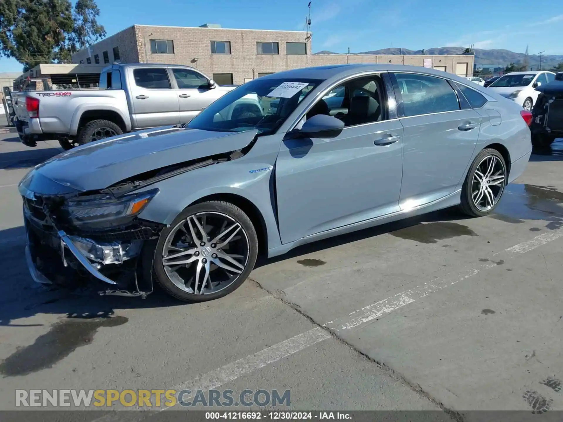 2 Photograph of a damaged car 1HGCV3F91MA022175 HONDA ACCORD 2021