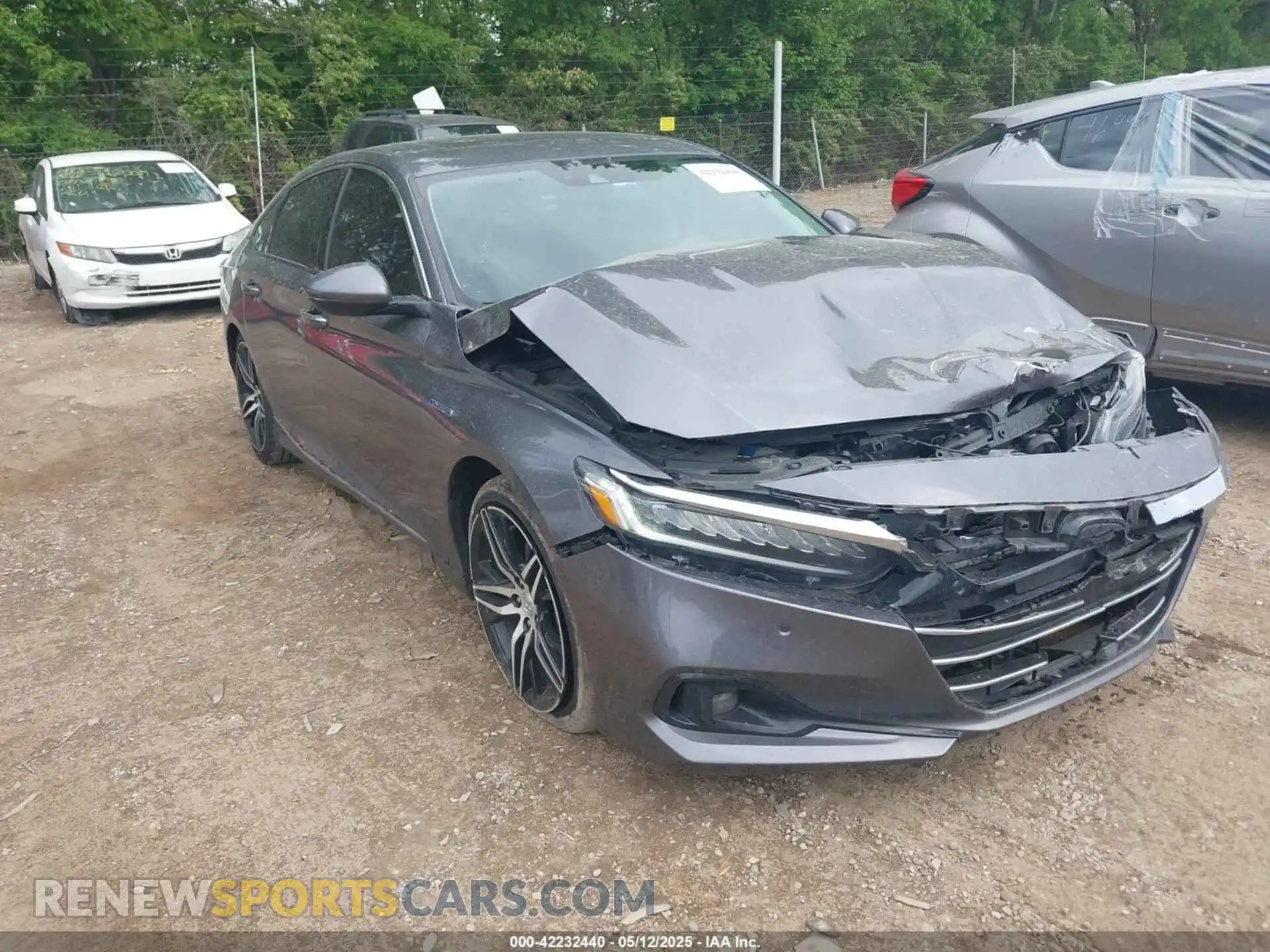 1 Photograph of a damaged car 1HGCV3F93MA013283 HONDA ACCORD 2021