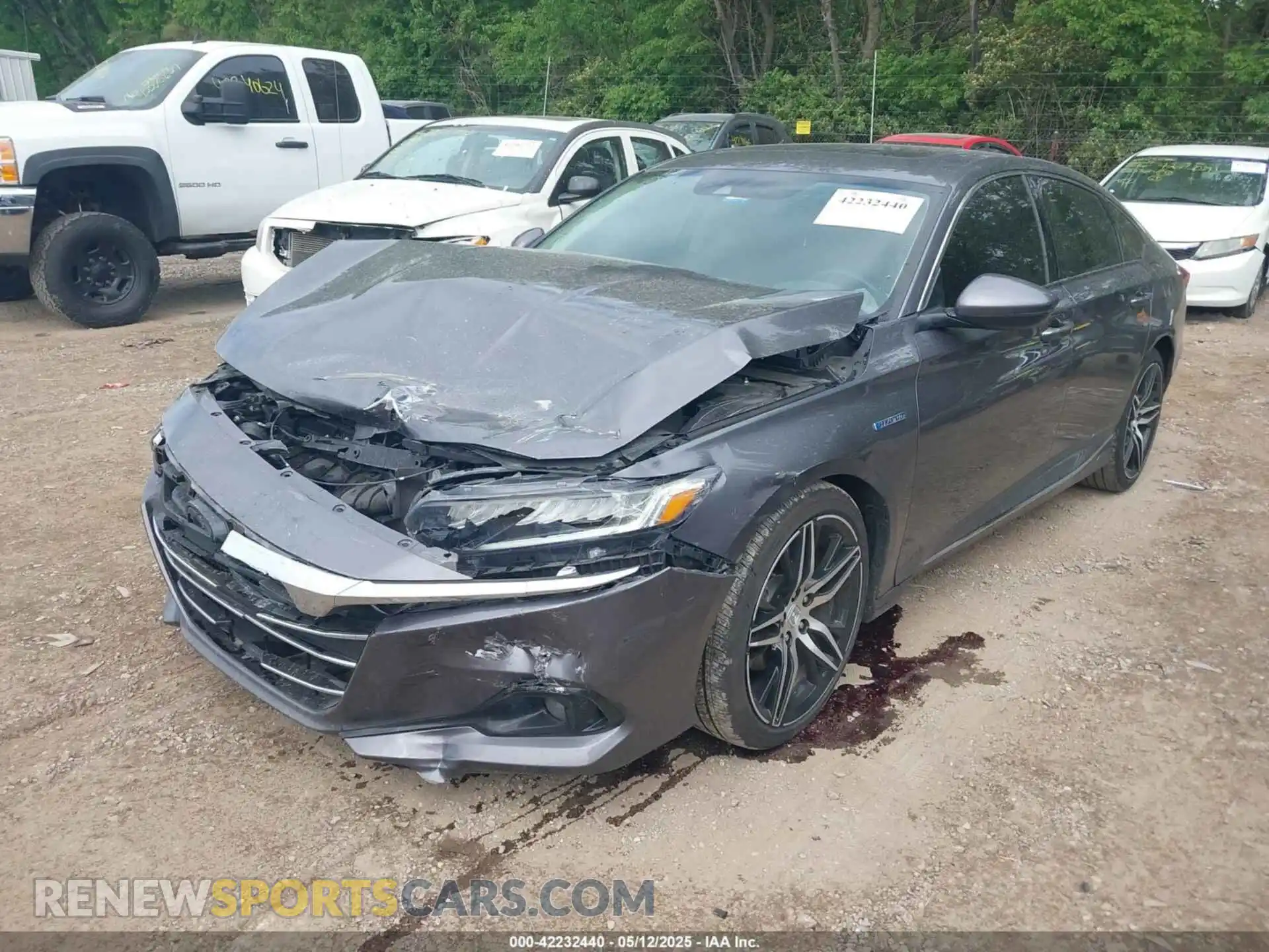 2 Photograph of a damaged car 1HGCV3F93MA013283 HONDA ACCORD 2021