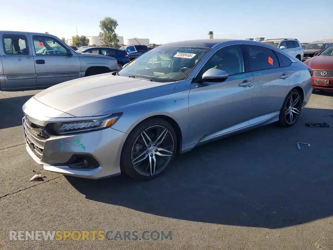 1 Photograph of a damaged car 1HGCV3F94MA004785 HONDA ACCORD 2021
