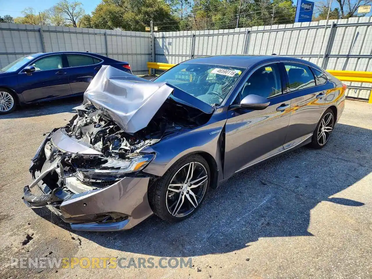 1 fotografías del automóvil dañado 1HGCV3F96MA009132 HONDA ACCORD 2021