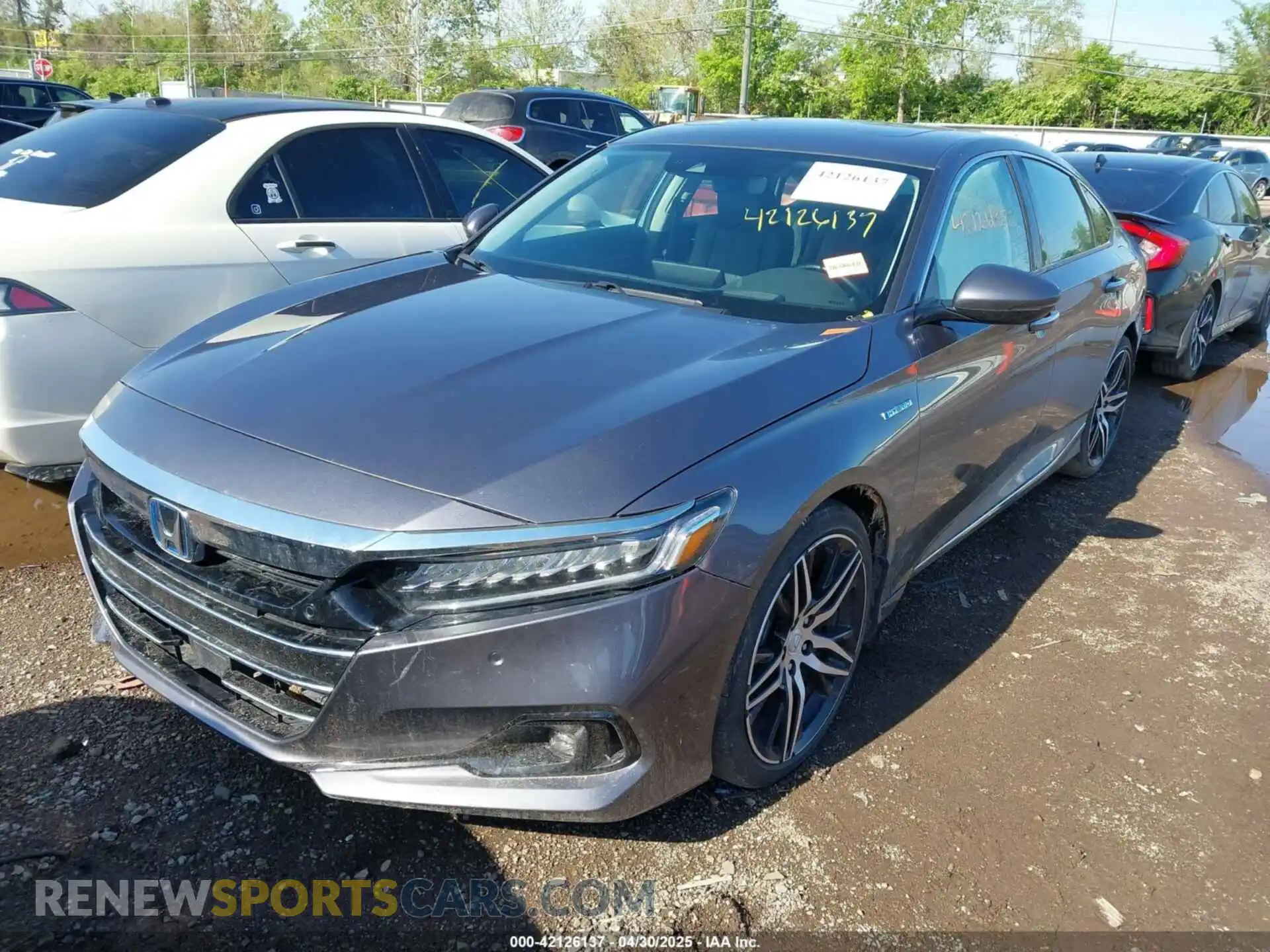 2 Photograph of a damaged car 1HGCV3F96MA018350 HONDA ACCORD 2021