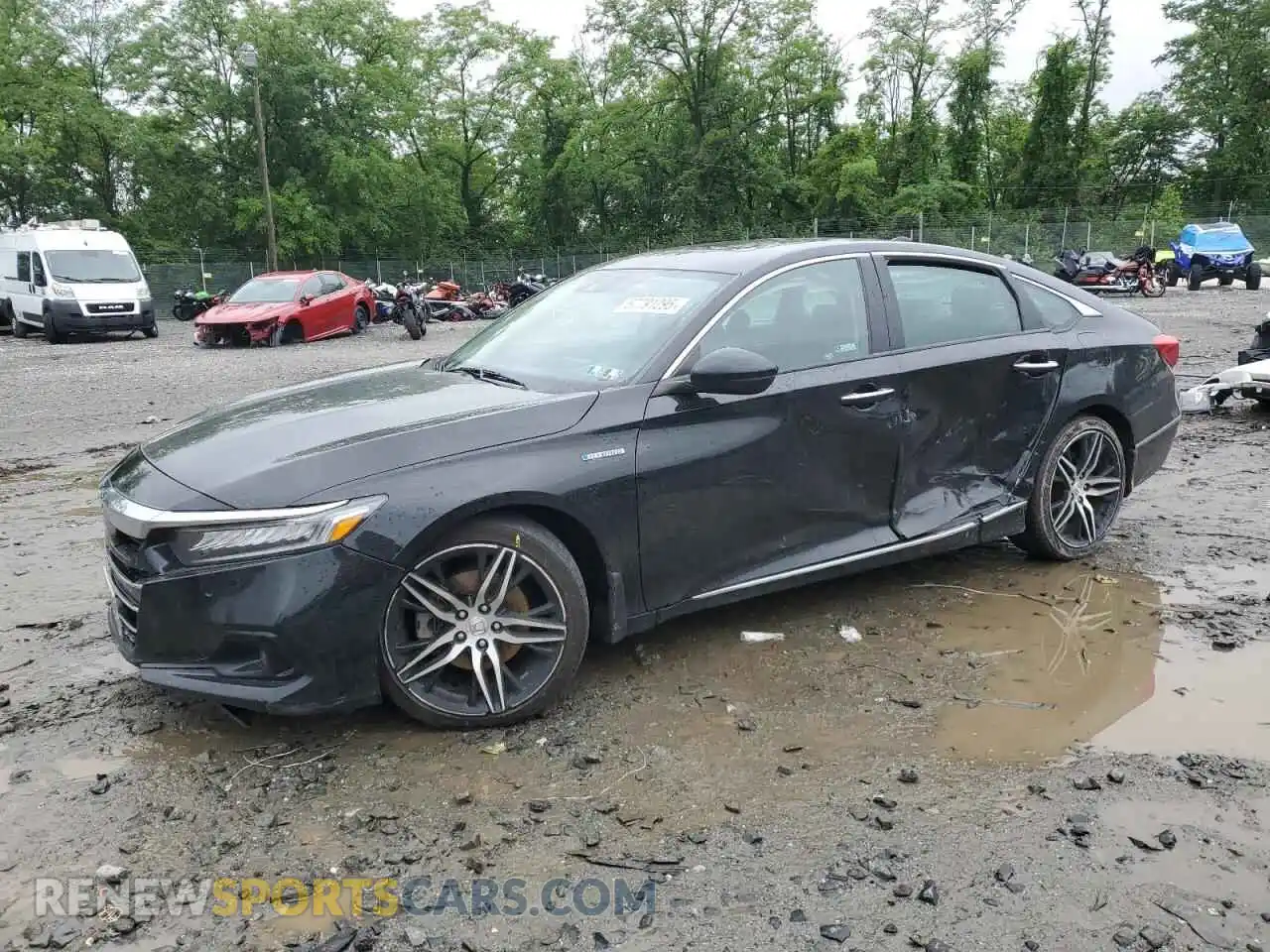 1 Photograph of a damaged car 1HGCV3F97MA020463 HONDA ACCORD 2021