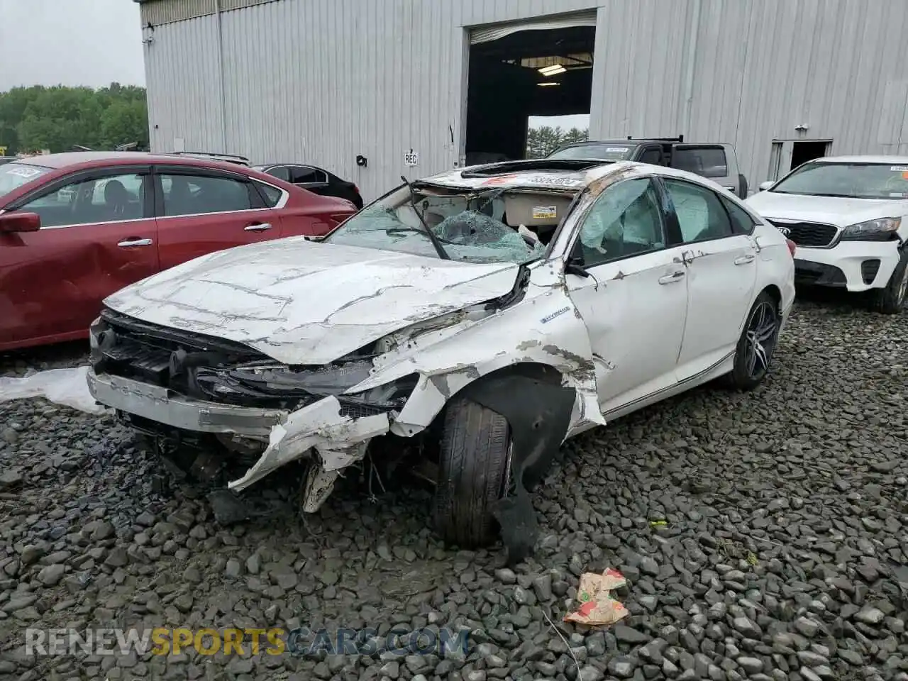 1 Photograph of a damaged car 1HGCV3F98MA015191 HONDA ACCORD 2021