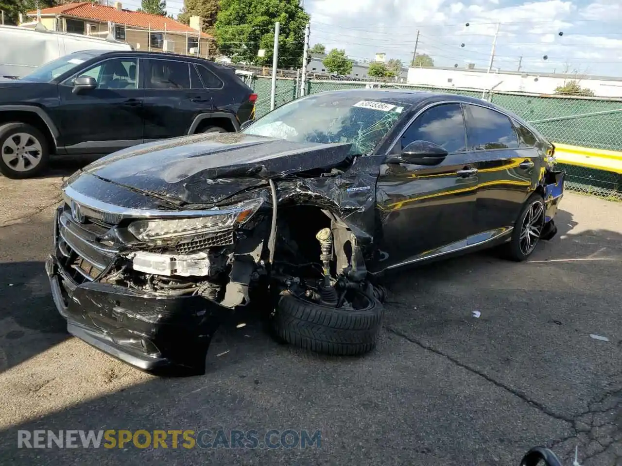1 fotografías del automóvil dañado 1HGCV3F98MA018883 HONDA ACCORD 2021
