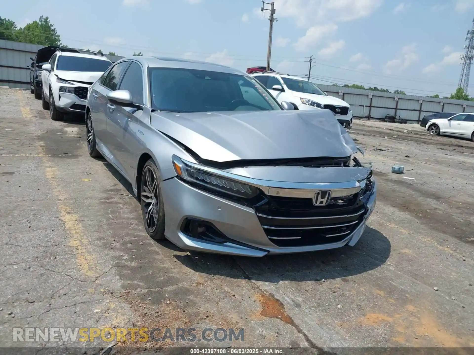 1 Photograph of a damaged car 1HGCV3F99MA004796 HONDA ACCORD 2021