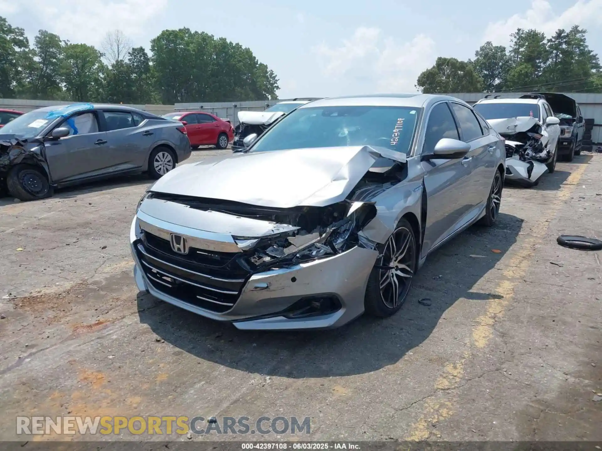 2 Photograph of a damaged car 1HGCV3F99MA004796 HONDA ACCORD 2021