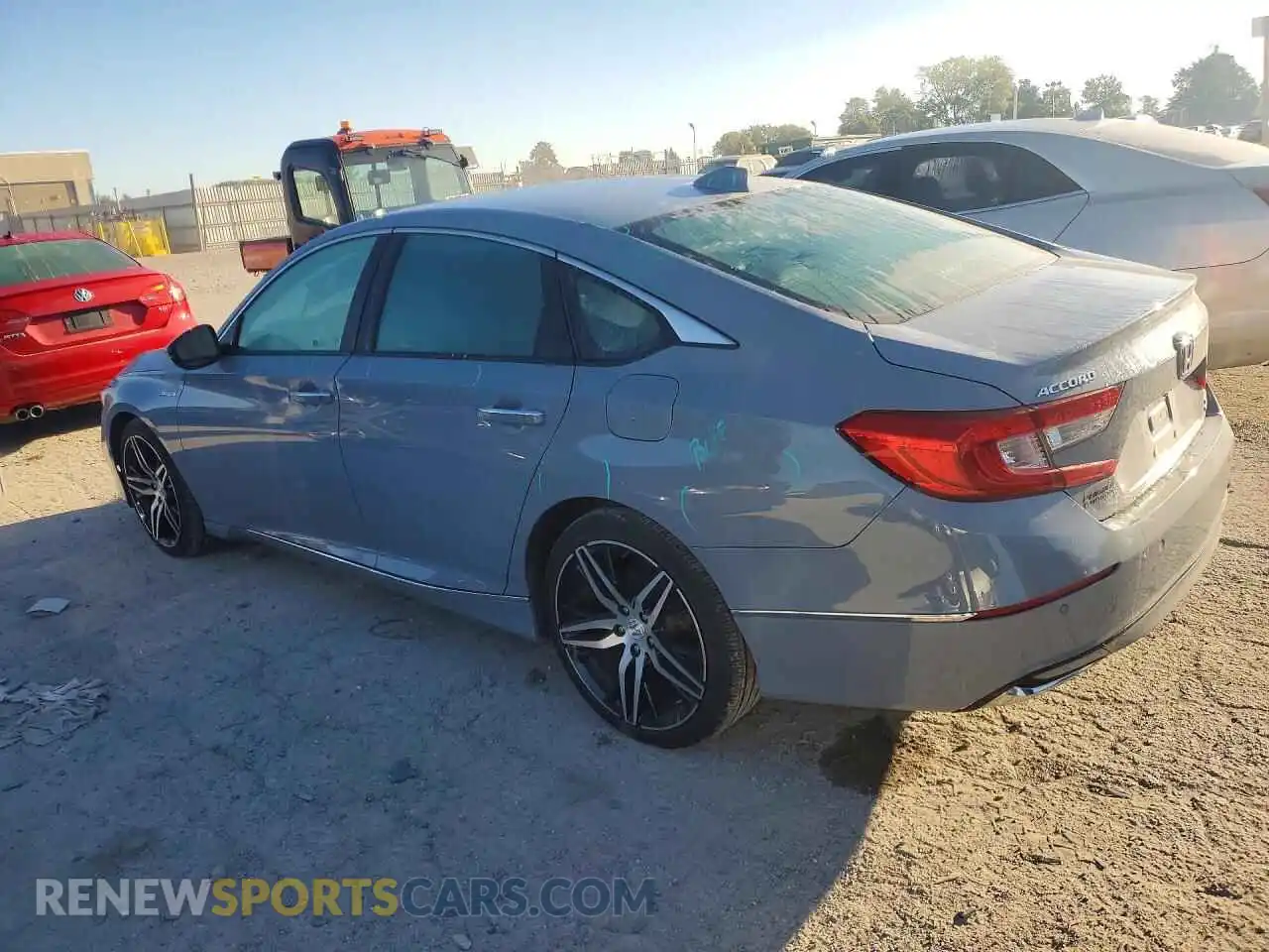 2 fotografías del automóvil dañado 1HGCV3F9XMA016536 HONDA ACCORD 2021