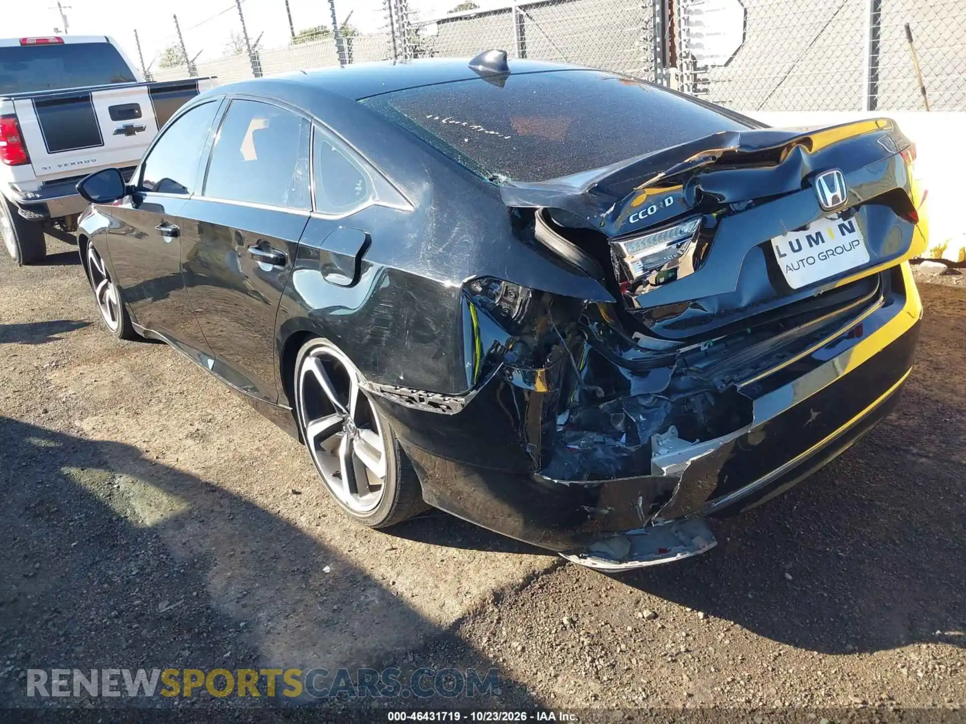 3 Photograph of a damaged car 1HGVV1F18MA077804 HONDA ACCORD 2021