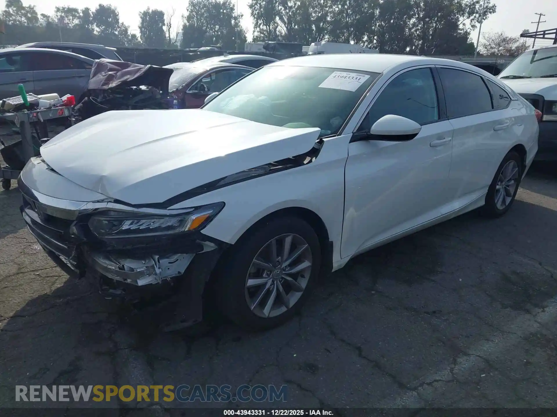 2 Photograph of a damaged car 1HGCV1F15NA025659 HONDA ACCORD 2022