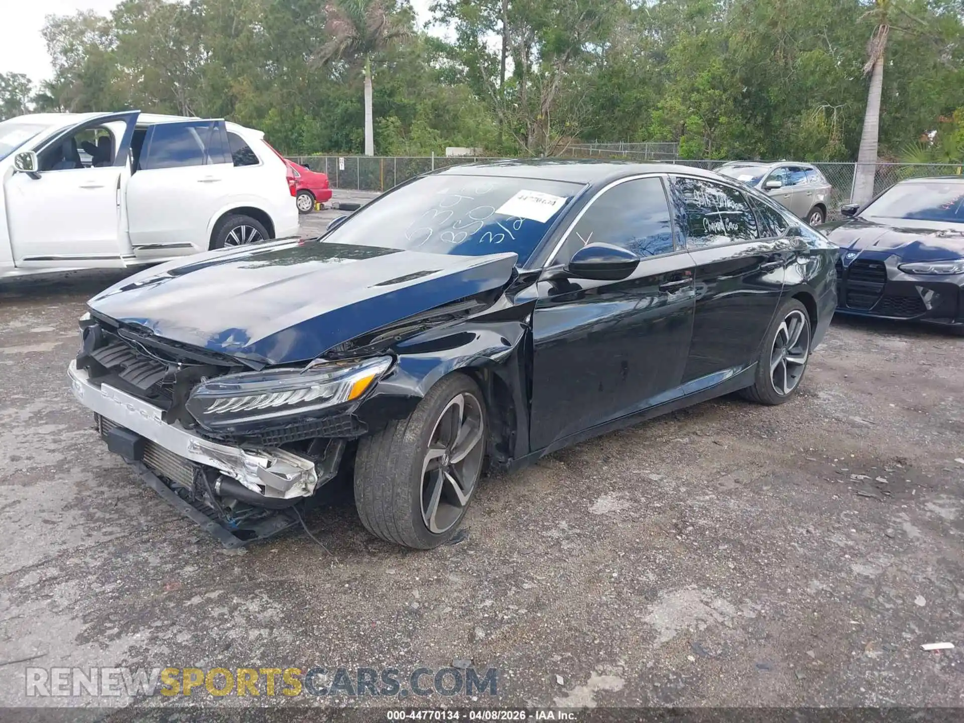 2 Photograph of a damaged car 1HGCV1F30NA025392 HONDA ACCORD 2022