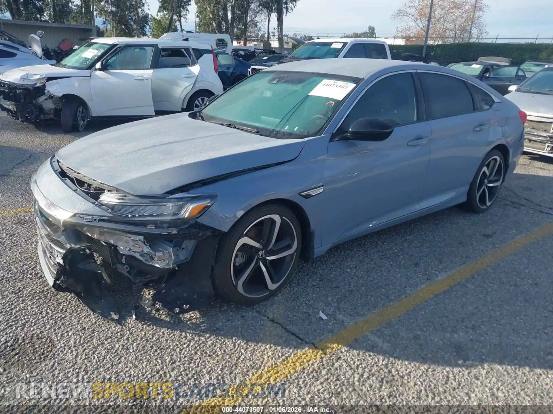 2 Photograph of a damaged car 1HGCV1F32NA048012 HONDA ACCORD 2022