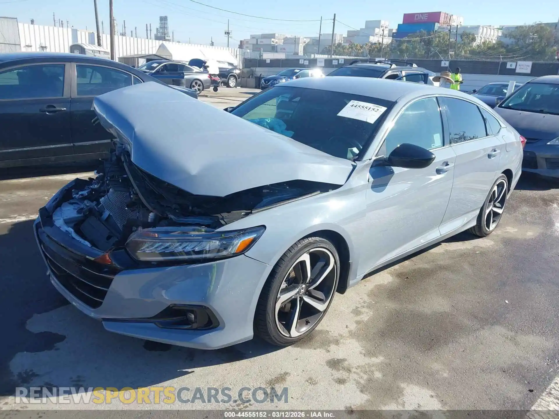 2 fotografías del automóvil dañado 1HGCV1F32NA107558 HONDA ACCORD 2022