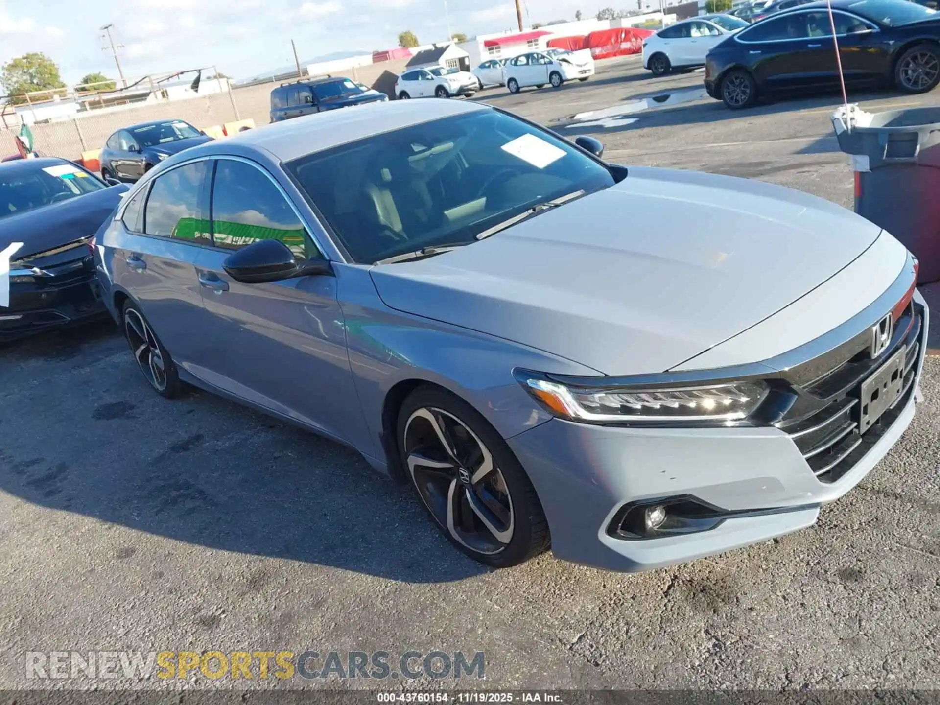 1 Photograph of a damaged car 1HGCV1F33NA025449 HONDA ACCORD 2022