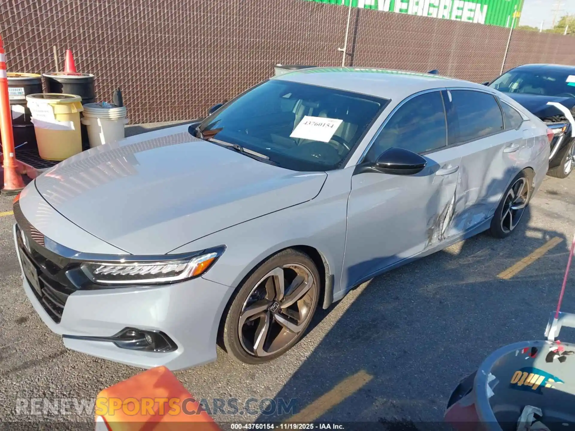 2 Photograph of a damaged car 1HGCV1F33NA025449 HONDA ACCORD 2022