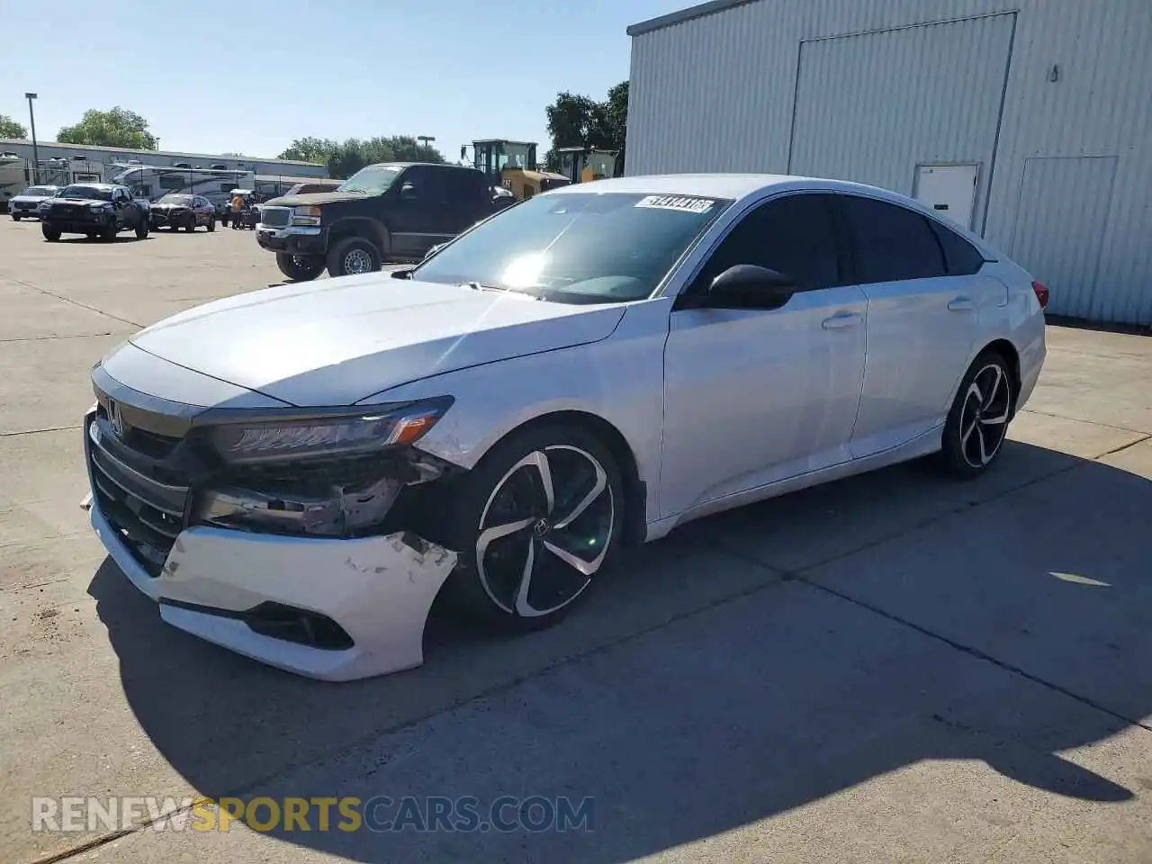 1 Photograph of a damaged car 1HGCV1F33NA119184 HONDA ACCORD 2022