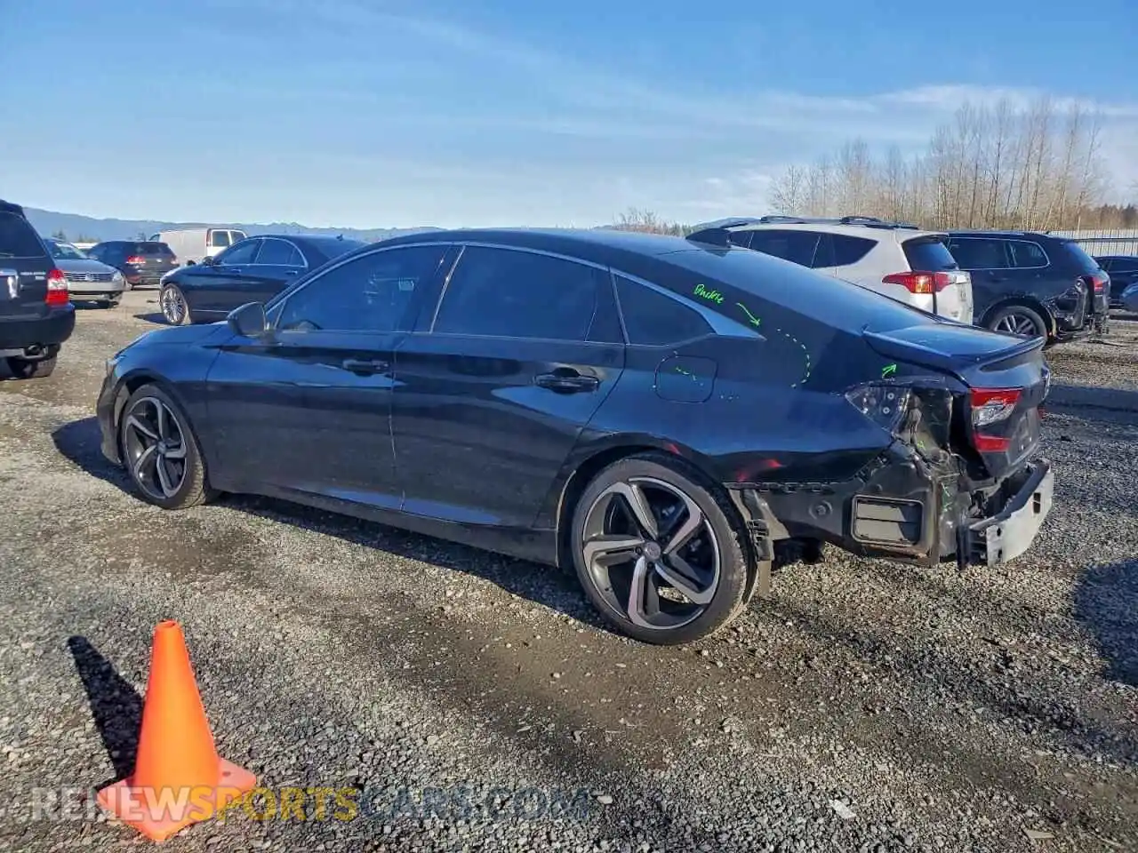 2 Photograph of a damaged car 1HGCV1F34NA025377 HONDA ACCORD 2022