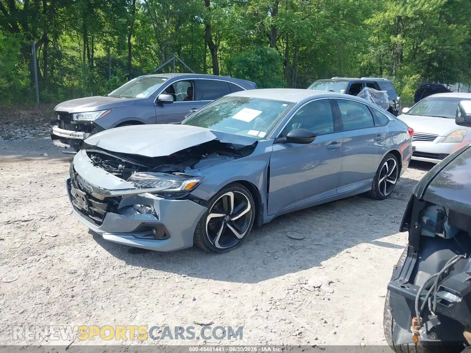 2 Photograph of a damaged car 1HGCV1F34NA025508 HONDA ACCORD 2022