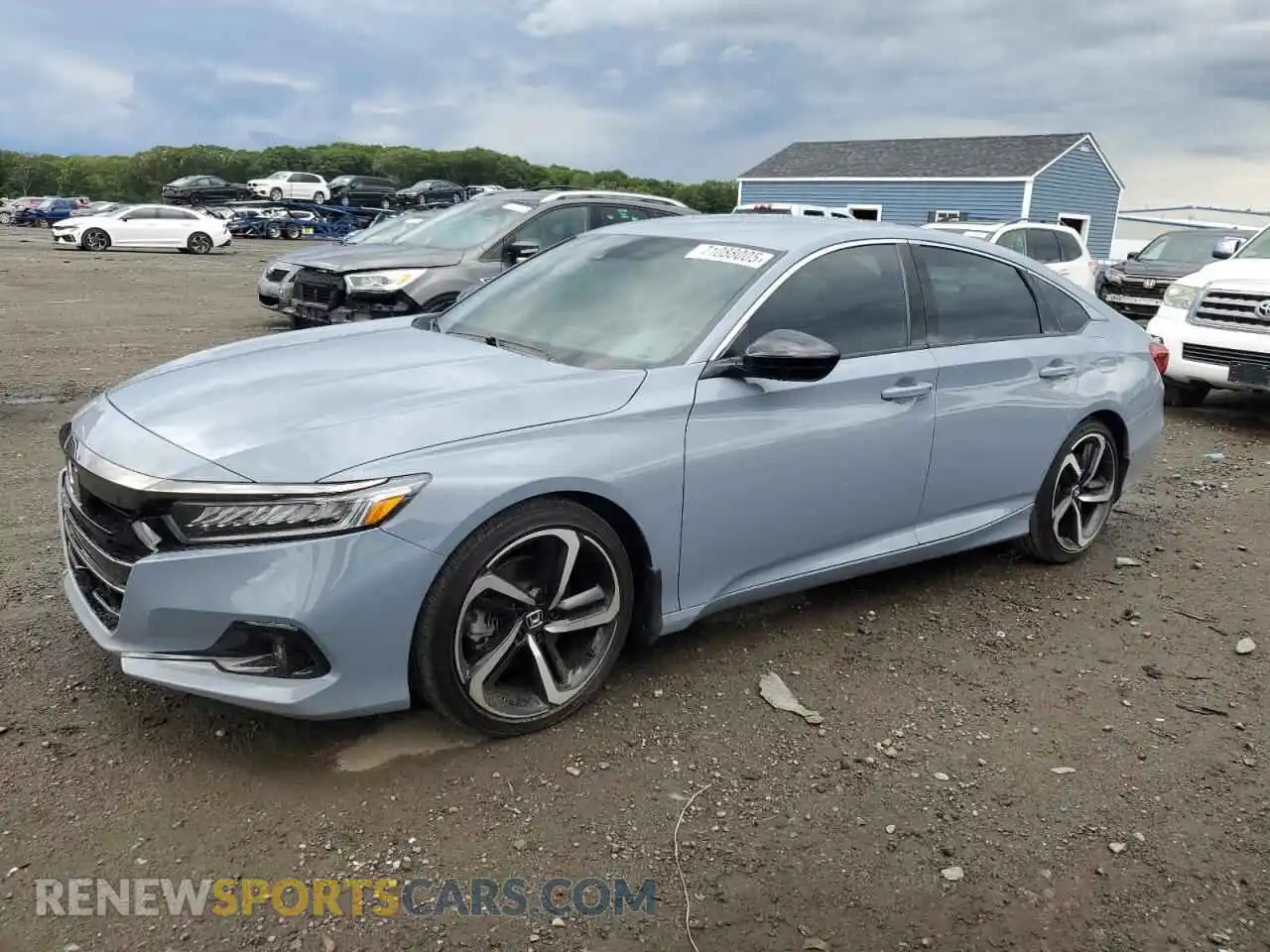 1 Photograph of a damaged car 1HGCV1F34NA062199 HONDA ACCORD 2022