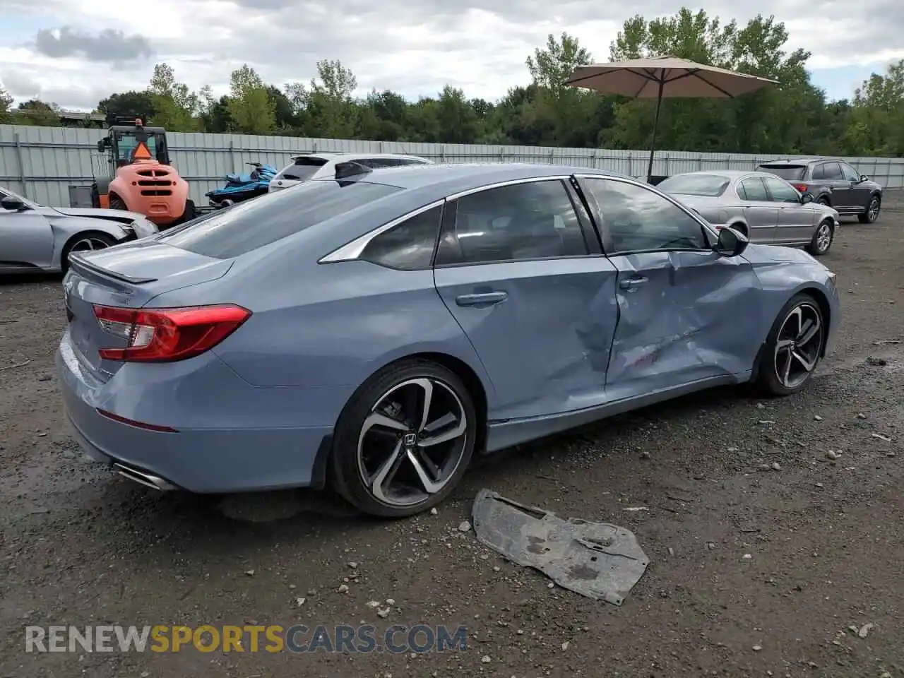 3 Photograph of a damaged car 1HGCV1F34NA062199 HONDA ACCORD 2022