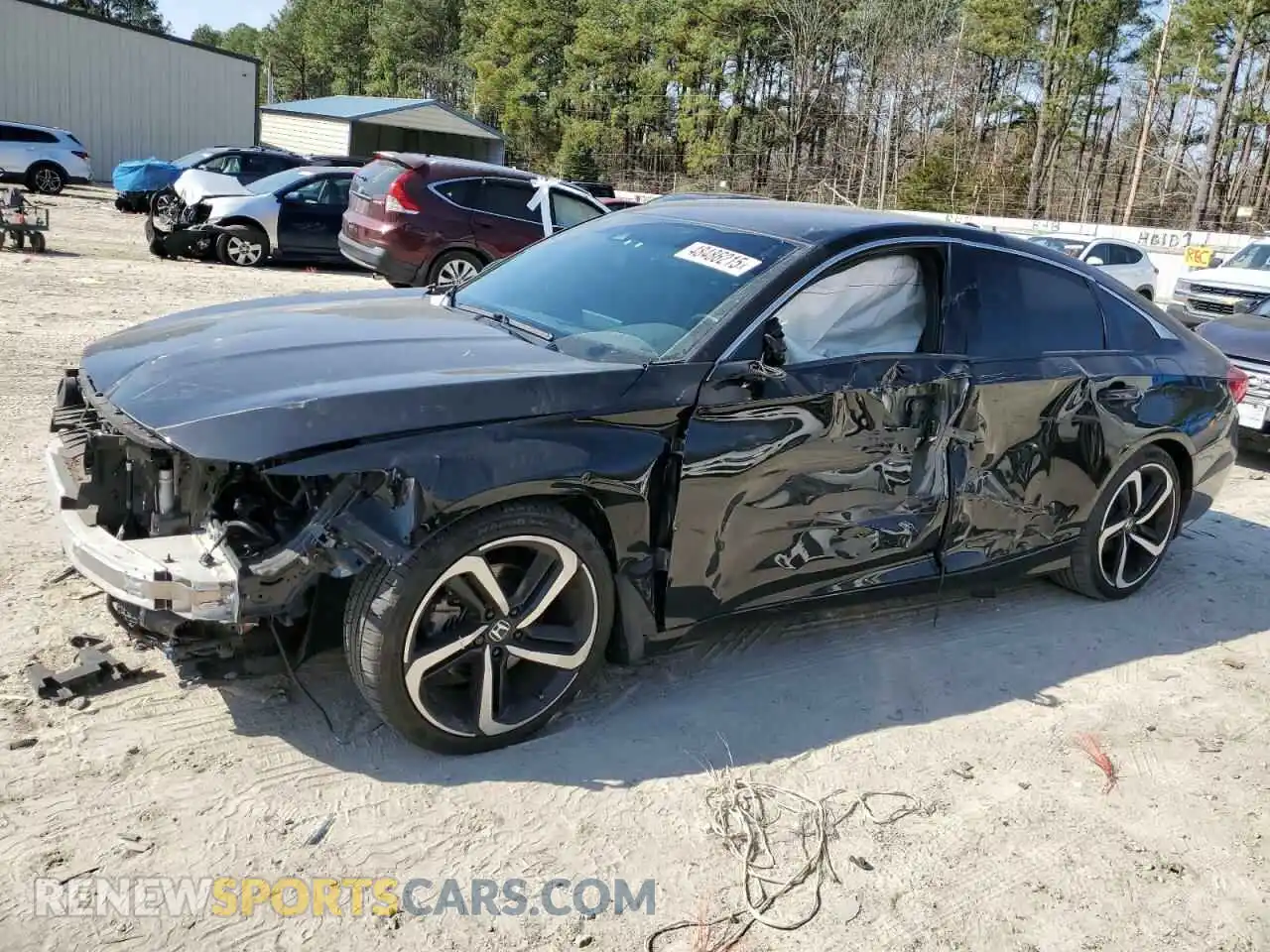 1 Photograph of a damaged car 1HGCV1F35NA025386 HONDA ACCORD 2022