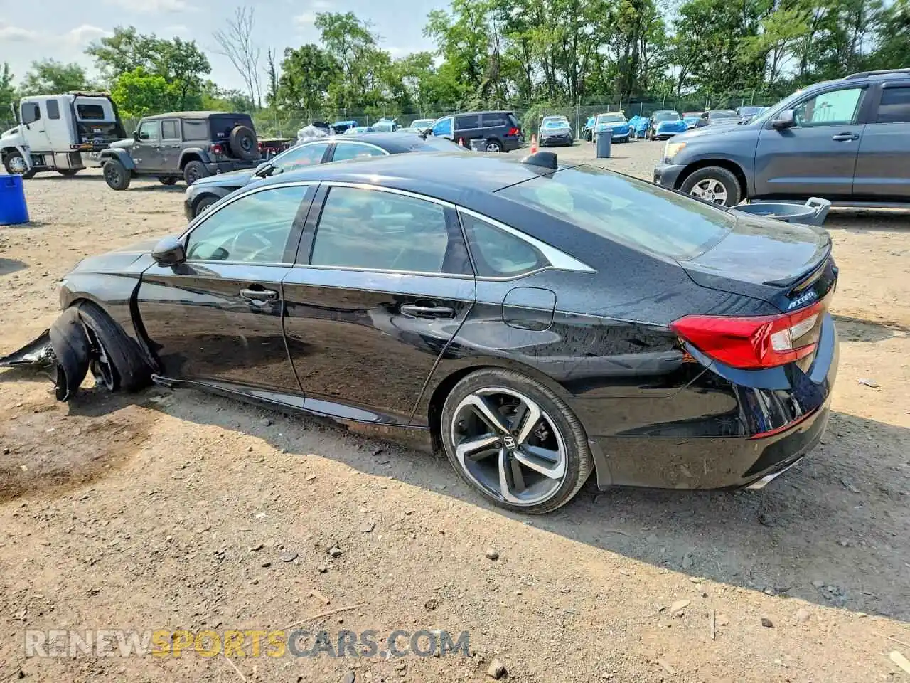 2 Photograph of a damaged car 1HGCV1F35NA100054 HONDA ACCORD 2022