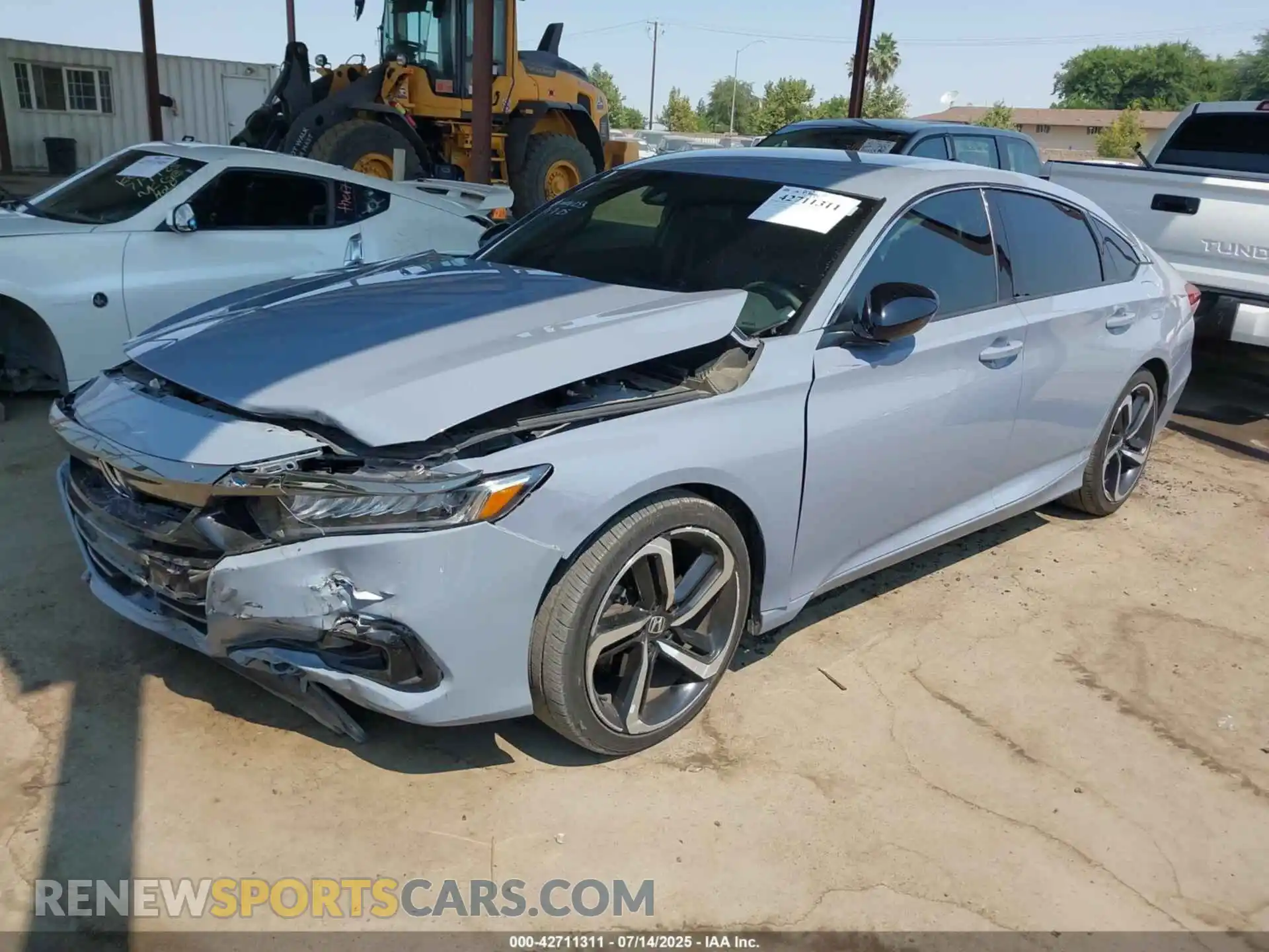 2 Фотография поврежденного автомобиля 1HGCV1F37NA016222 HONDA ACCORD 2022