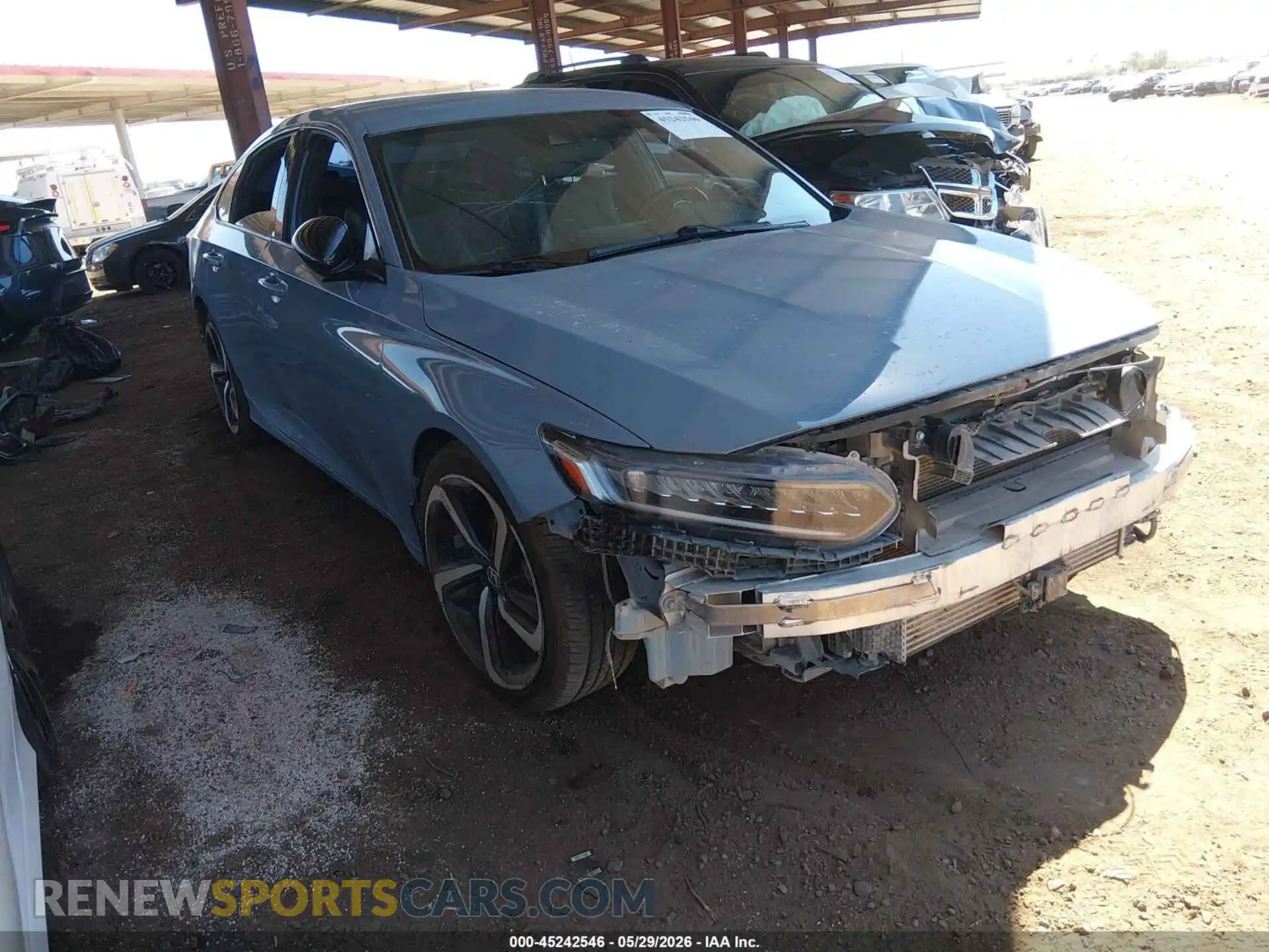 1 Фотография поврежденного автомобиля 1HGCV1F37NA047759 HONDA ACCORD 2022