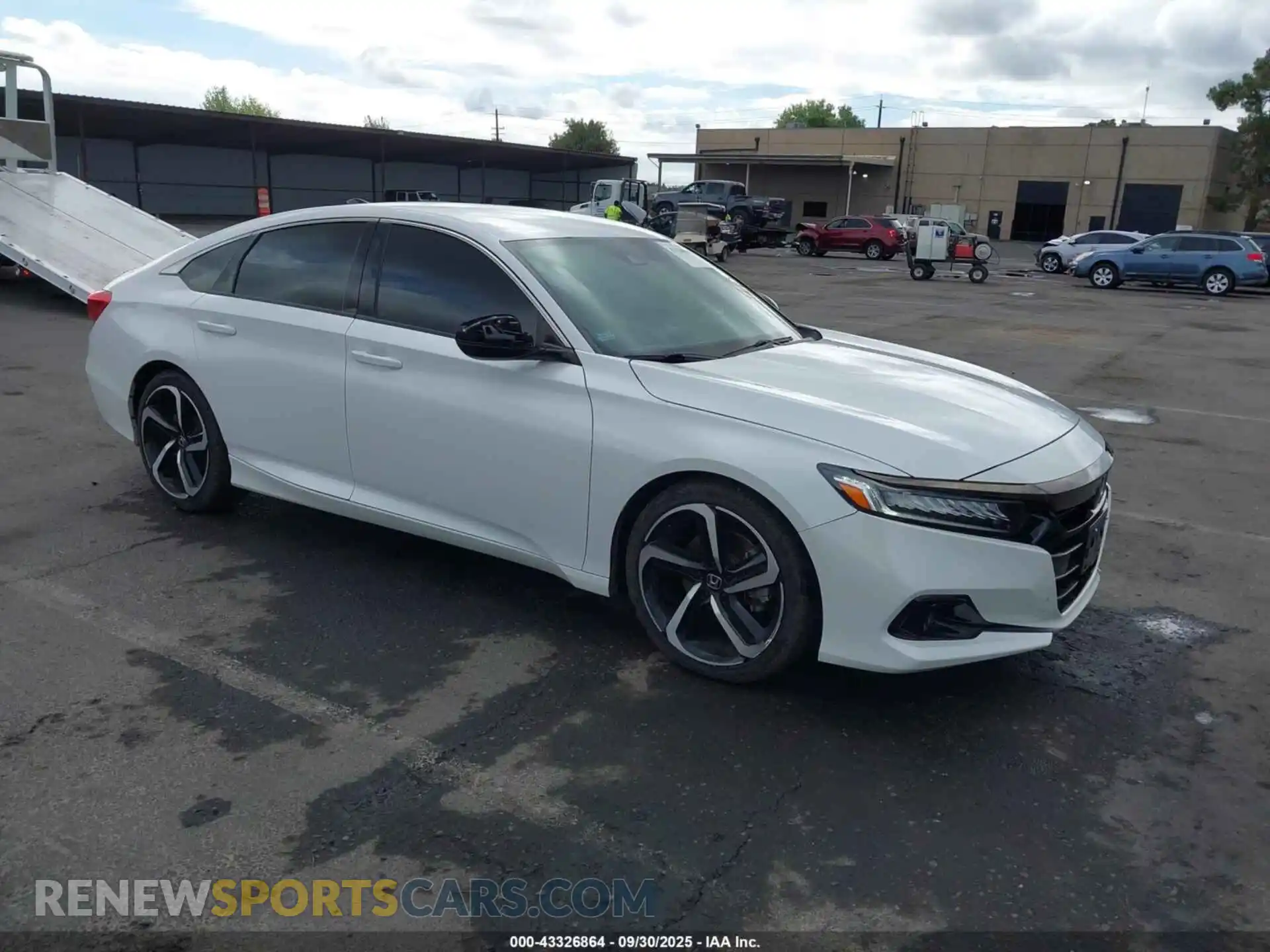 1 Photograph of a damaged car 1HGCV1F38NA016407 HONDA ACCORD 2022