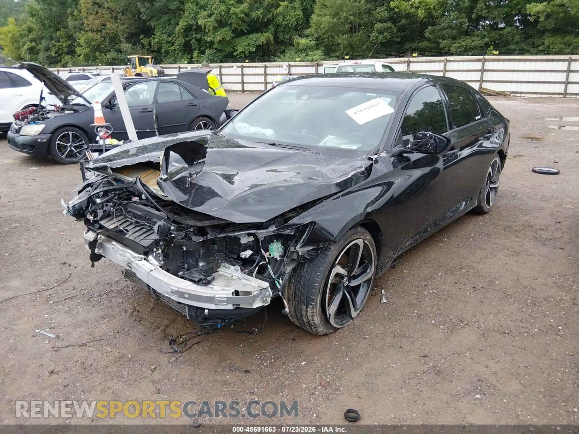2 Photograph of a damaged car 1HGCV1F39NA001625 HONDA ACCORD 2022