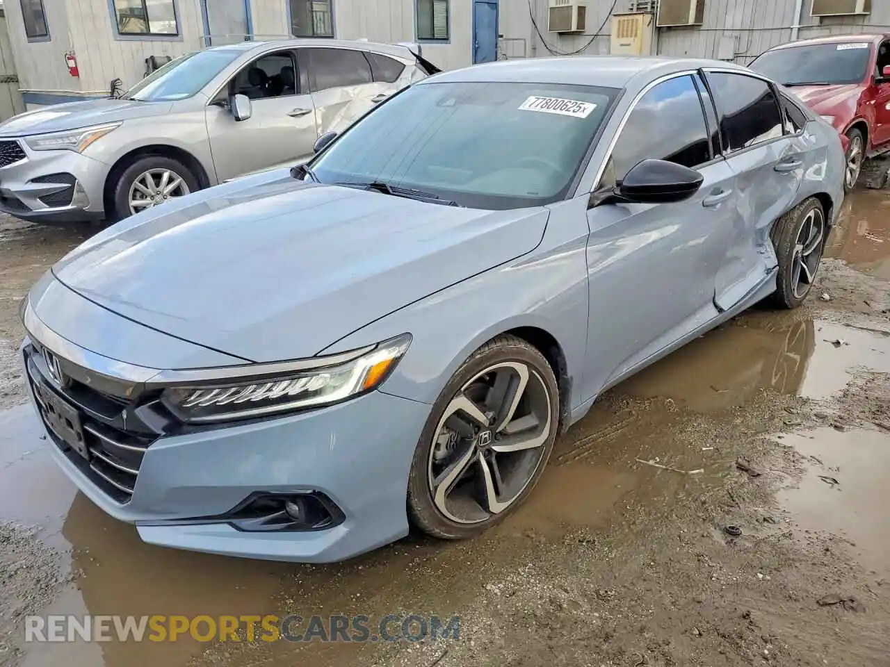 1 Photograph of a damaged car 1HGCV1F39NA020689 HONDA ACCORD 2022