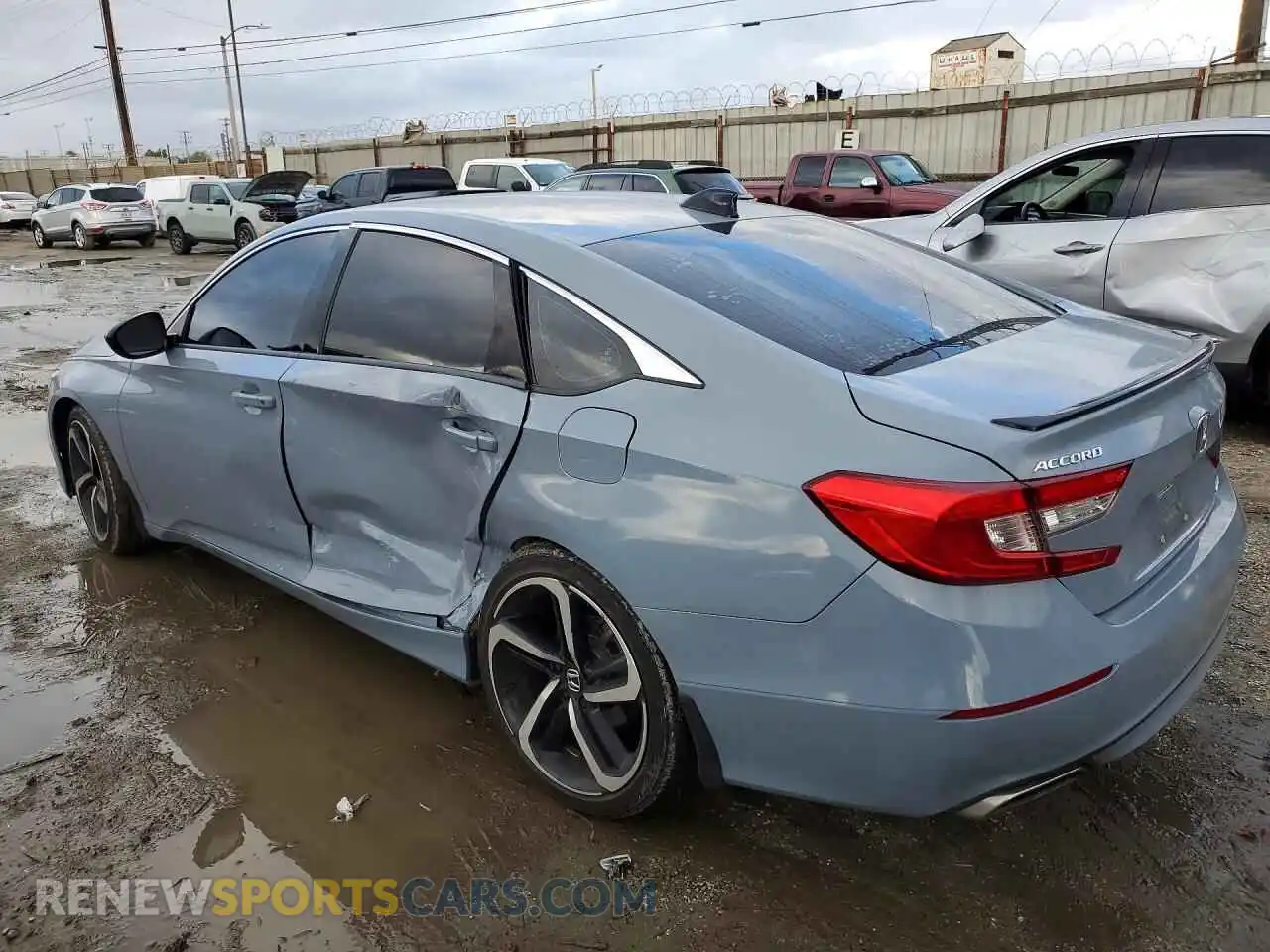 2 Photograph of a damaged car 1HGCV1F39NA020689 HONDA ACCORD 2022