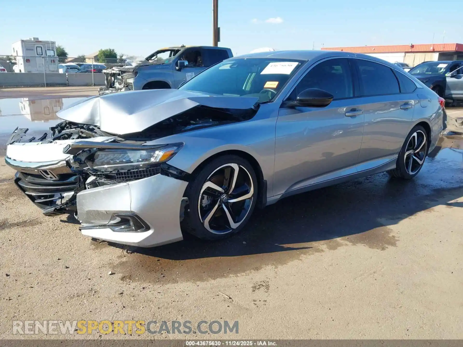 2 Фотография поврежденного автомобиля 1HGCV1F40NA025210 HONDA ACCORD 2022