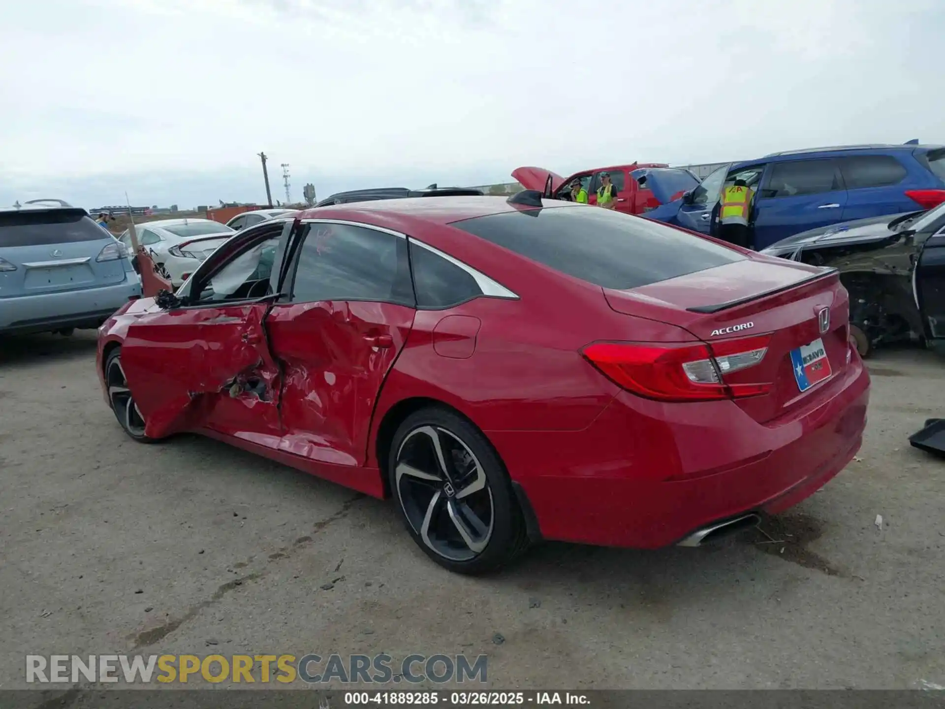 3 Photograph of a damaged car 1HGCV1F41NA016161 HONDA ACCORD 2022