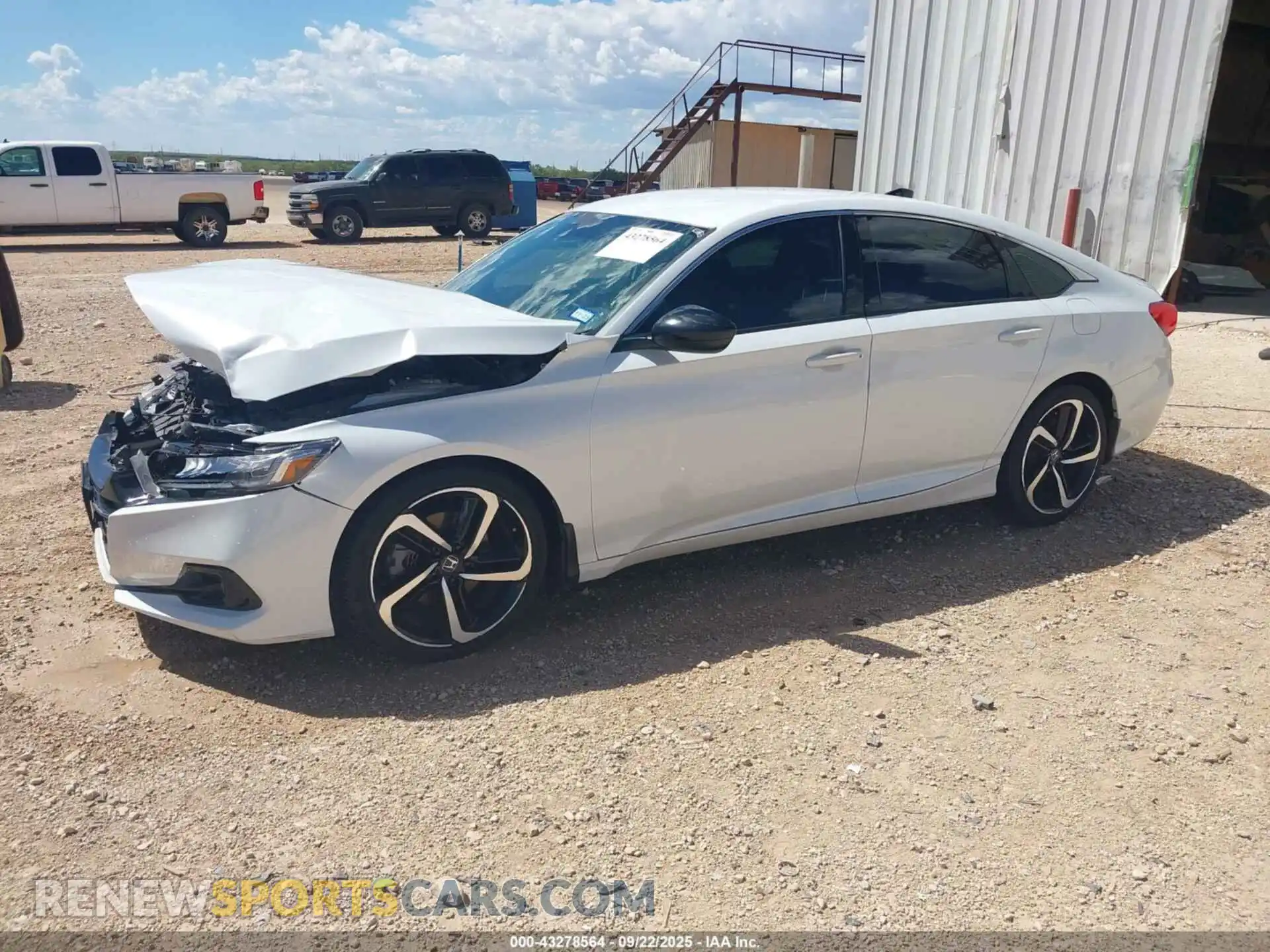 2 Фотография поврежденного автомобиля 1HGCV1F41NA098277 HONDA ACCORD 2022