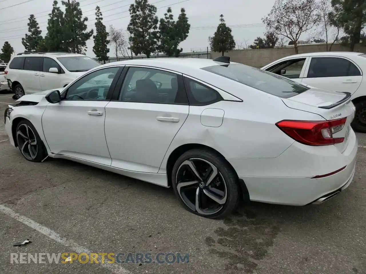 2 fotografías del automóvil dañado 1HGCV1F42NA016752 HONDA ACCORD 2022