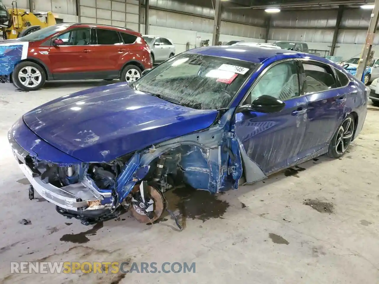 1 Photograph of a damaged car 1HGCV1F43NA025346 HONDA ACCORD 2022