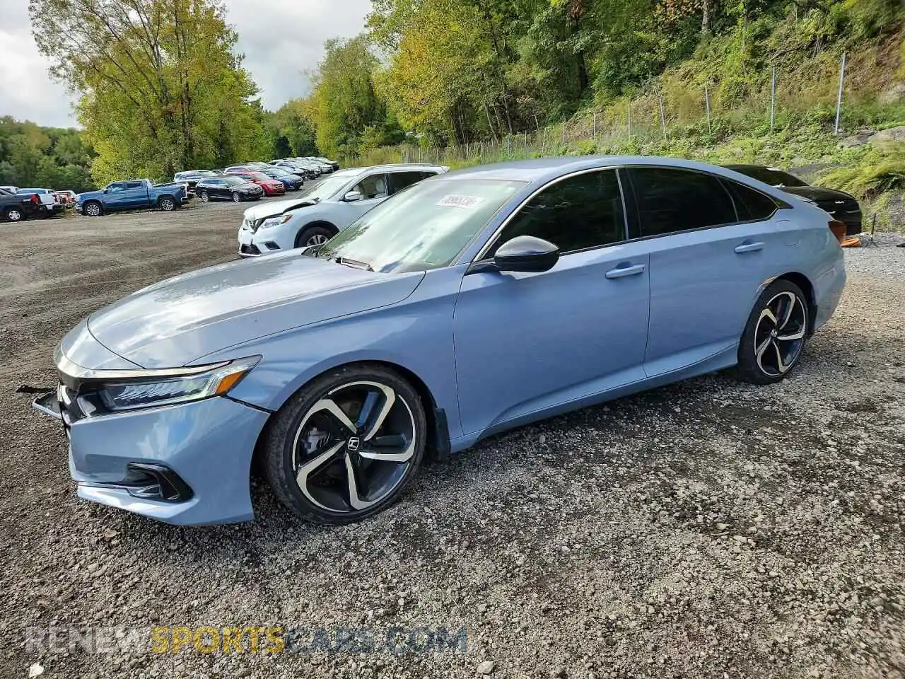 1 Photograph of a damaged car 1HGCV1F44NA042995 HONDA ACCORD 2022