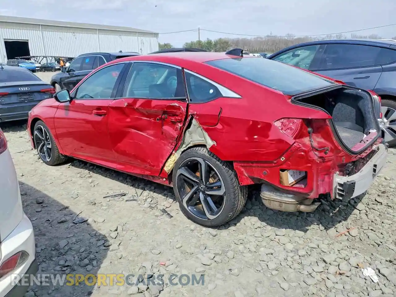 2 Photograph of a damaged car 1HGCV1F47NA016195 HONDA ACCORD 2022