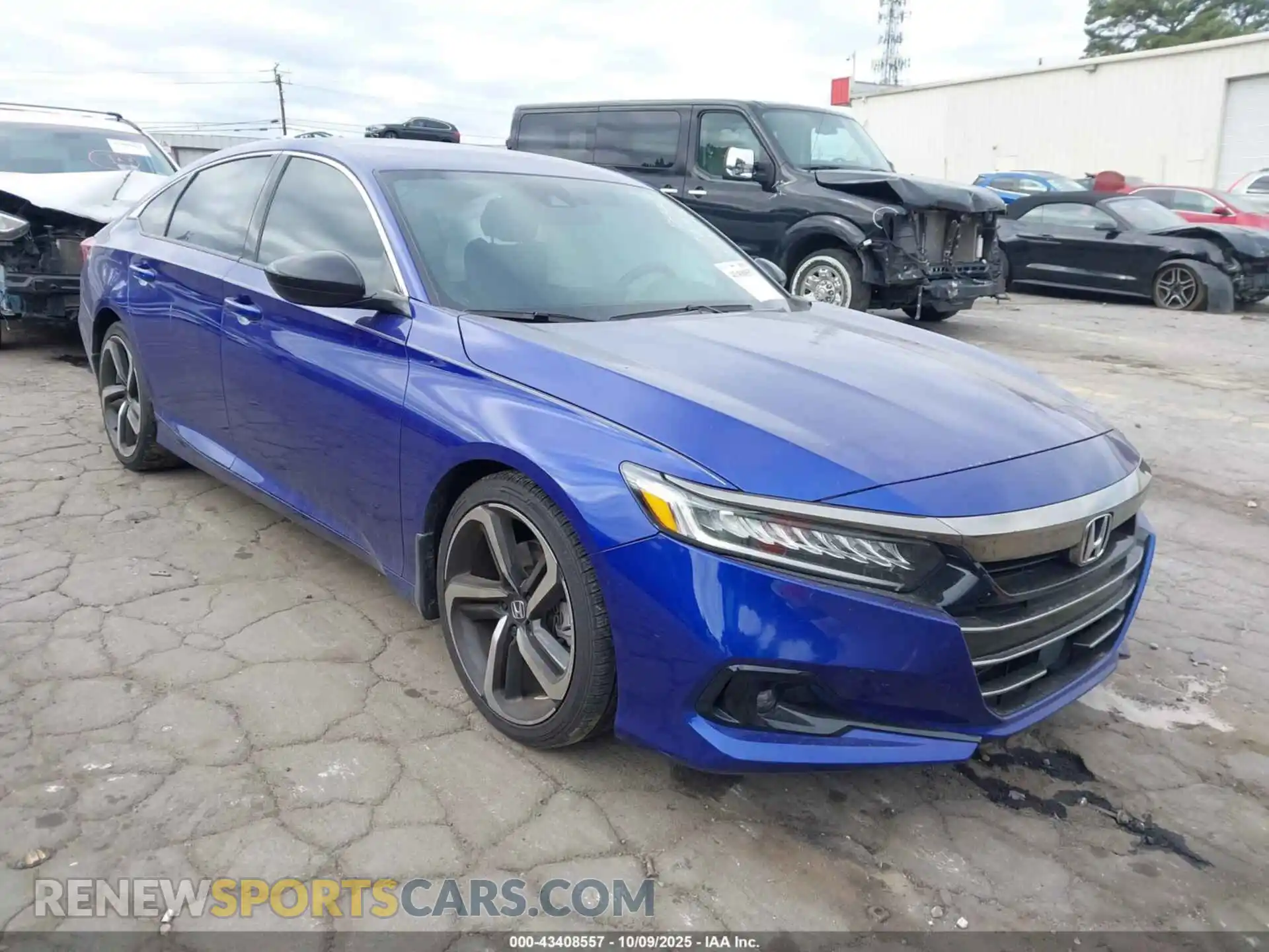 1 Photograph of a damaged car 1HGCV1F49NA029112 HONDA ACCORD 2022