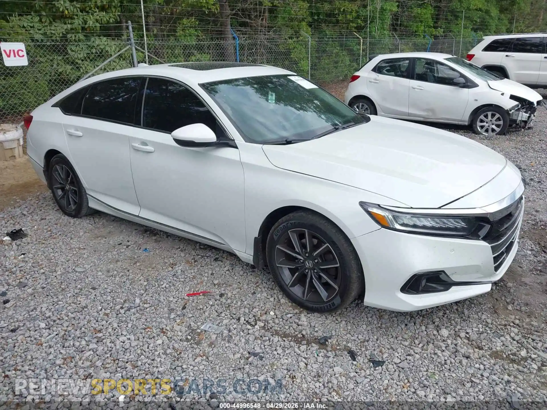1 Photograph of a damaged car 1HGCV1F57NA025133 HONDA ACCORD 2022