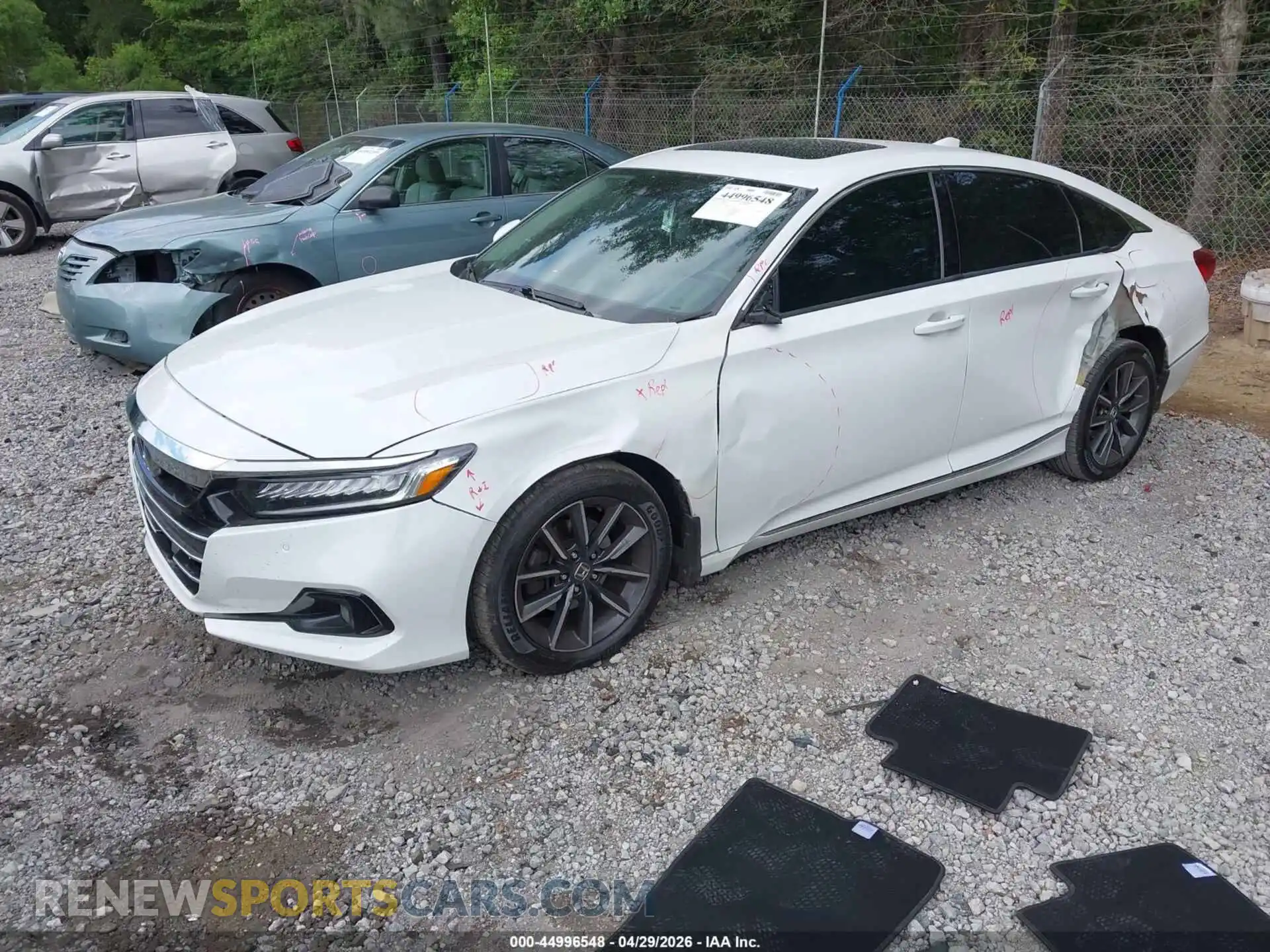 2 Photograph of a damaged car 1HGCV1F57NA025133 HONDA ACCORD 2022