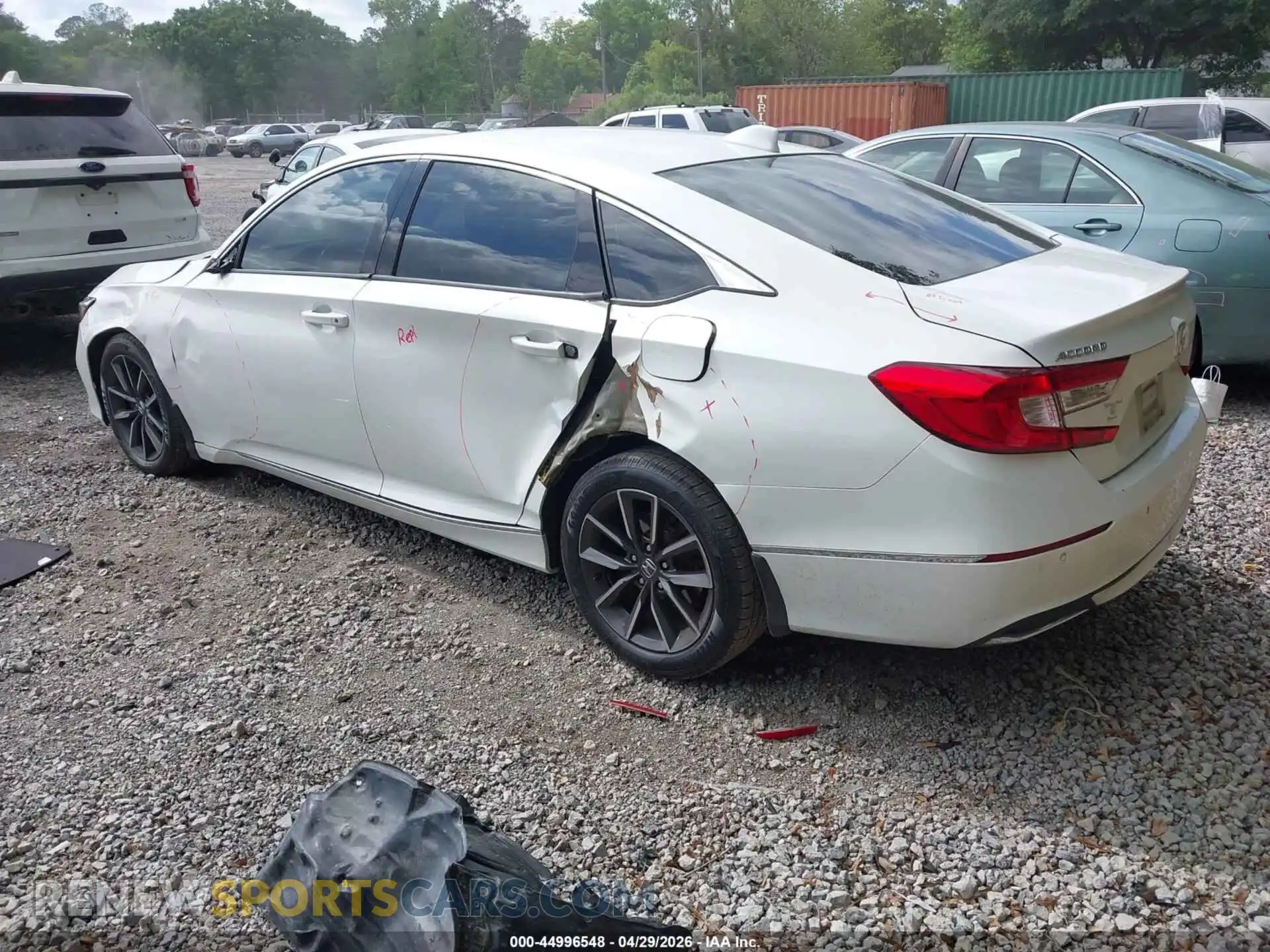 3 Photograph of a damaged car 1HGCV1F57NA025133 HONDA ACCORD 2022