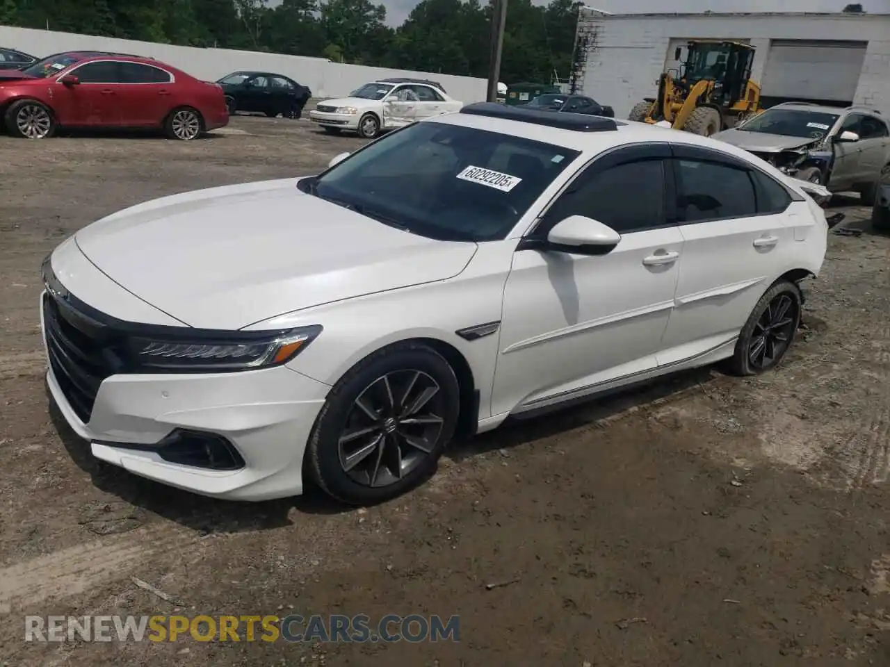 1 Photograph of a damaged car 1HGCV1F5XNA025157 HONDA ACCORD 2022